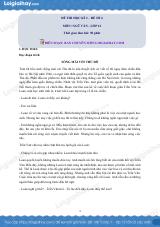 Đề thi học kì 2 Văn 12 Chân trời sáng tạo - Đề số 6
